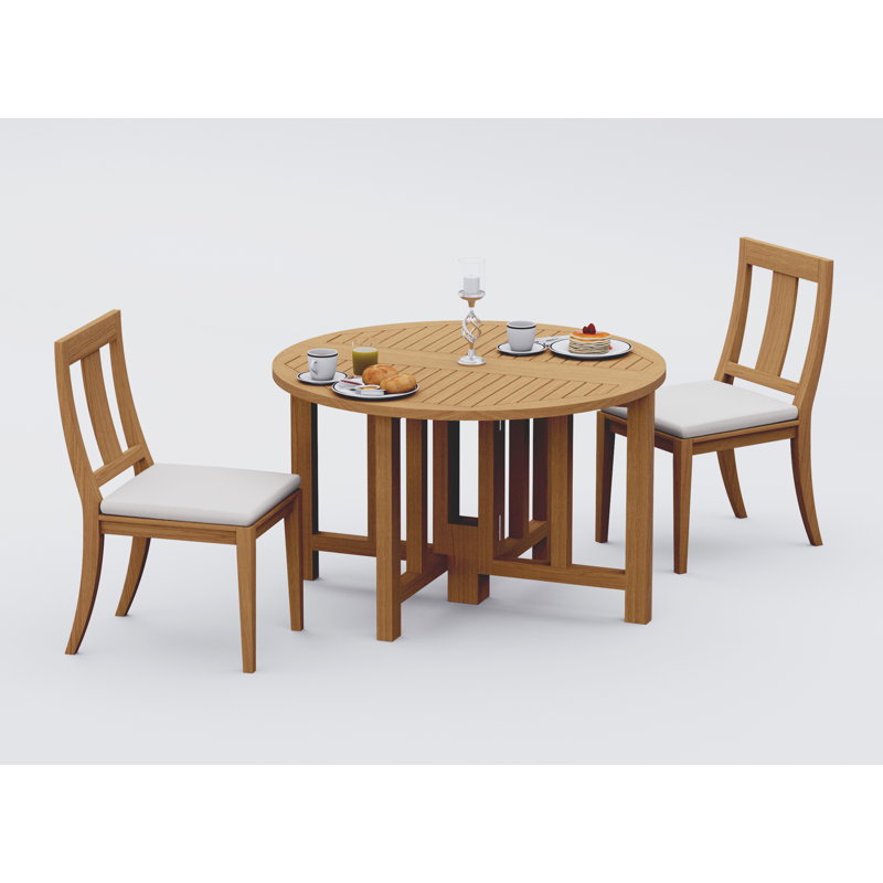 Osborne Outdoor Teak Dining Set, 2