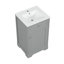 Meuble-lavabo peu encombrant de 20 po avec lavabo et rangement intégrés | Idée cadeau