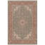 Tapis Foglight traditionnel à médaillon, style persan, vert, beige, gris, crème, antidérapant, à poils courts, pour l'intérieur et l'extérieur, adapté aux animaux domestiques, salon, chambre, salle à manger, entrée, couloir, bureau, taupe, cuisine, idéal pour les zones de passage intensif, facile à nettoyer, imprimé, ultra doux, à bords ourlés et lavable.-2094619976
