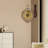Jahkye Wall-Mounted Vintage Double-sided Round Wall Clock