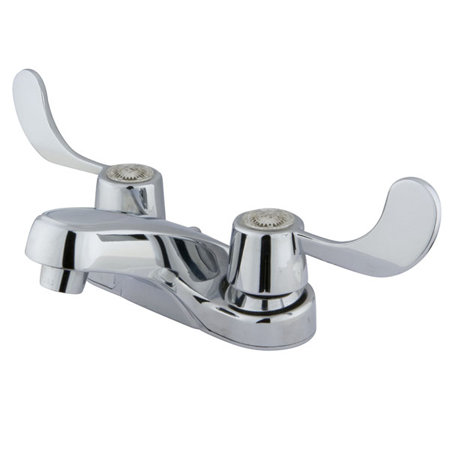 Robinet pour salle de bain central à à poignées doubles Vista