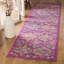 Tapis fuchsia / bleu Christa-365618800