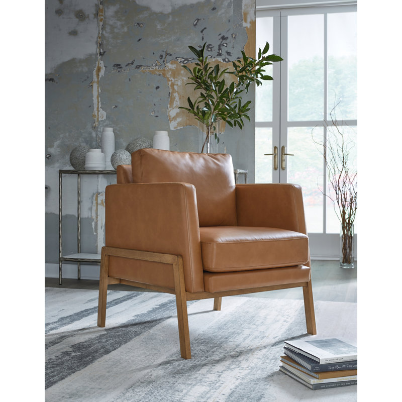 Tonni Faux Leather Armchair