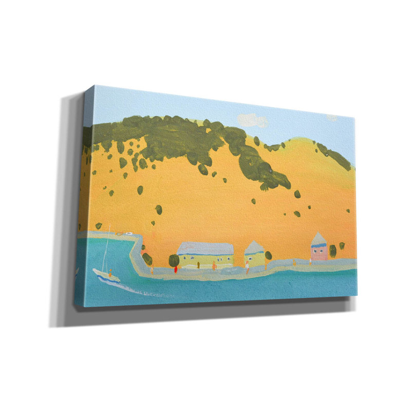 Sur toile, H 26 po x l 40 po x P 1,5 po