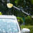 Car Wash Brush, 66.7-Inch Extendable Car Washing Brush With Long Handle, 12" Scratch-Free Soft PVC Bristle Head, Flow-Thru Car Cleaning Mop Kit With Water Hose Attachment For Car RV Boat