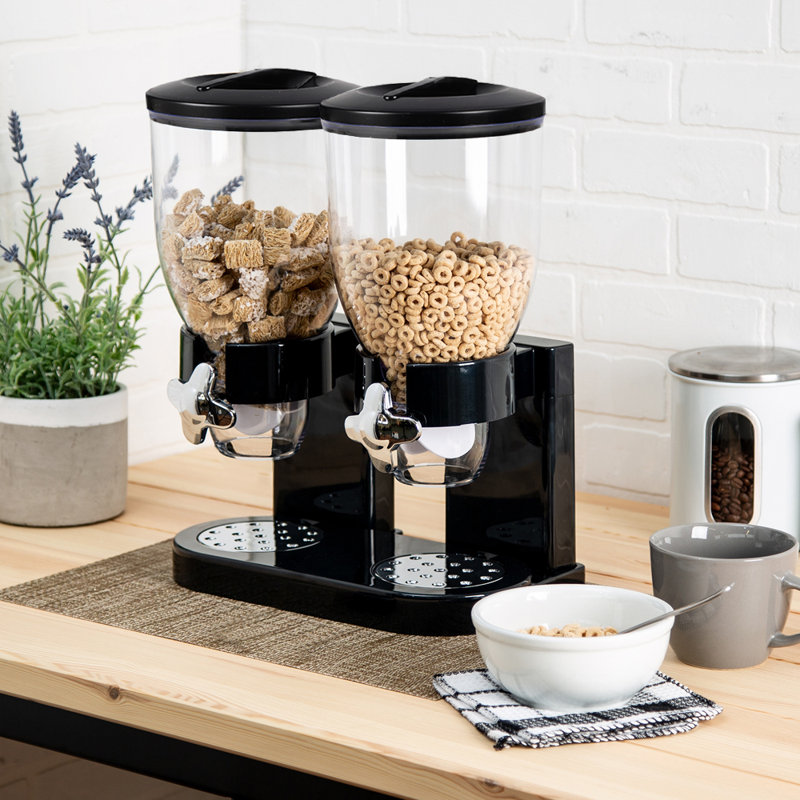 Perras Cereal Dispenser, Black