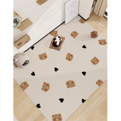 Geovonni Animal Print Orthopedic Polyester Pet Bed