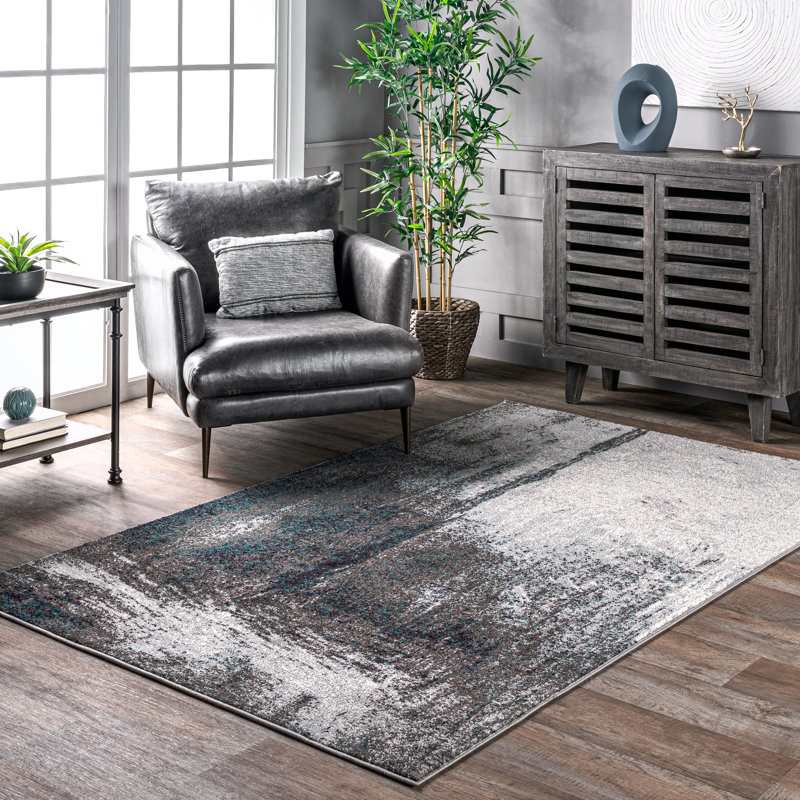 Townsend Abstract Indoor Rug, Rectangle 9' x 12'