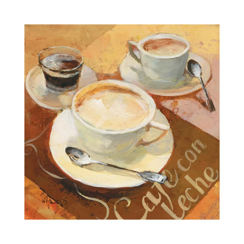 Cafe Grande II by Willem Haenraets - Wrapped Canvas Gallery-Wrapped Canvas Giclée, 45.72 cm H x 45.72 cm W x 1.91 cm D