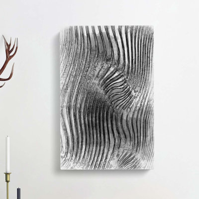 Optical Illusion In Abstract - Wrapped Canvas