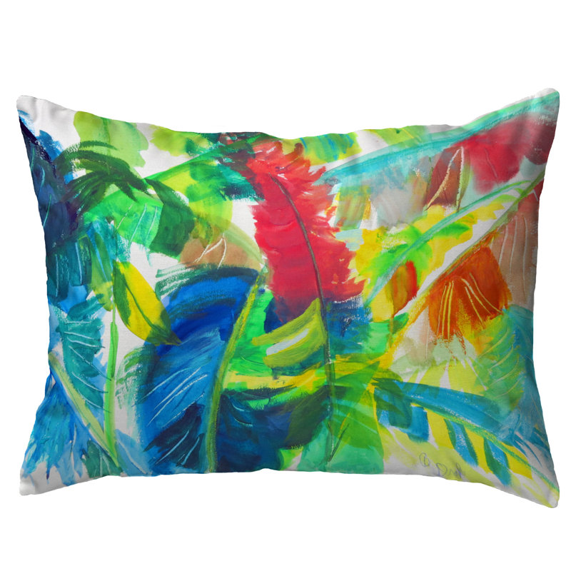 Housse et insert de coussin rectangulaire d'extérieur , 11 po x 14 po