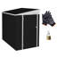 Metal Lean-to Storage Shed-98251114-98251116