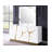 Milan 6 Drawer Dresser & Mirror Set-1114134690