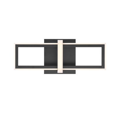Bordo 1 Light Sconce in Black