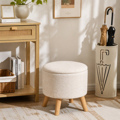 Modern Ottoman Ottoman Living, Round Ottoman