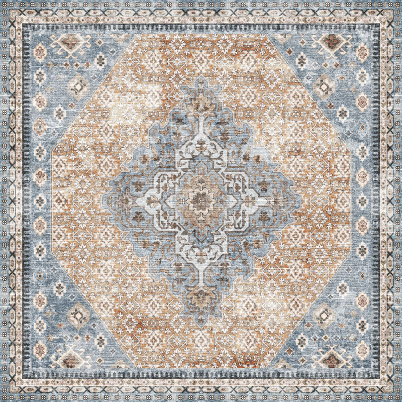 Jonathan Blue Easy to Clean Vinyl Rugs, Runner 2' x 6'