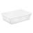Sterilite Storage Box, Stackable Bin with Lid, Plastic Container to Organize Shoes and Crafts on Closet Shelves