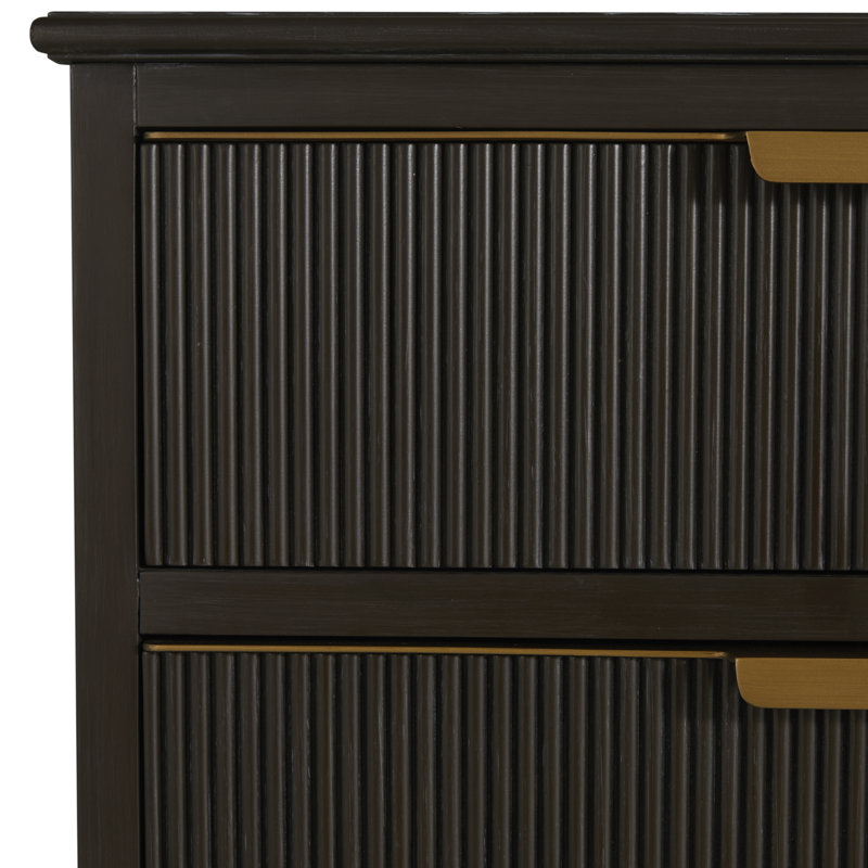 Riggs Chest - Dark, Sesame Black, Stained Brass
