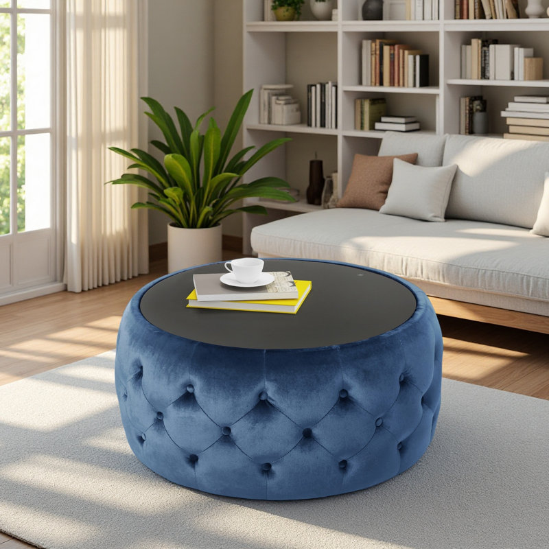 OTTOMAN, Bleu très foncé
