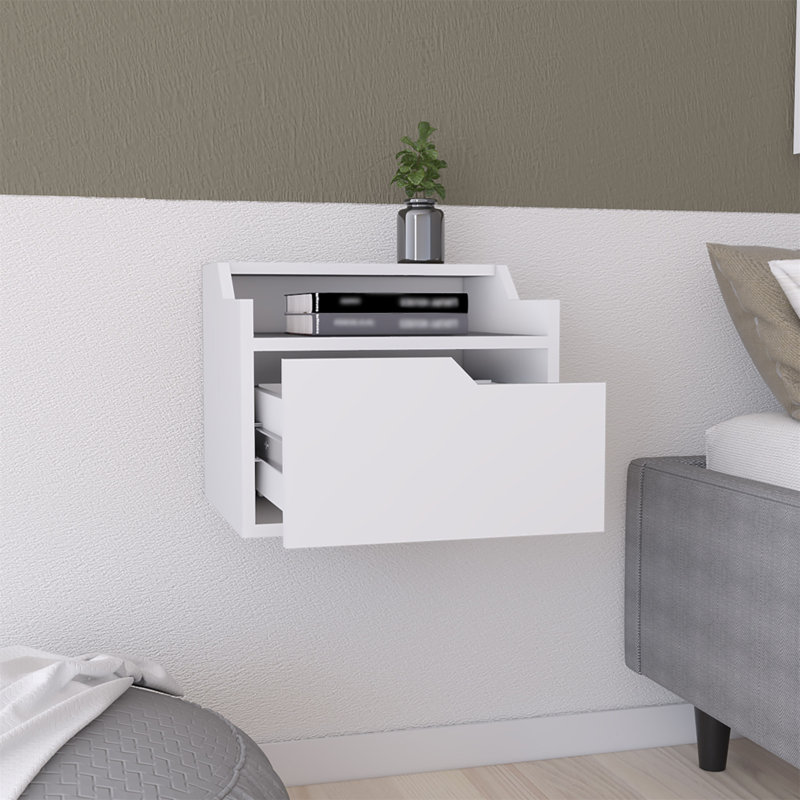 Caesyn 13.3'' W Nightstand, White