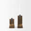 Bougeoir en métal H 11,4 po Soteria-1006963384