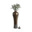 Élégant vase en céramique avec couvercle à couvercle pour décoration intérieure - Grand vase sculptural décoratif pour le salon, l'entrée et le coin-1892785197