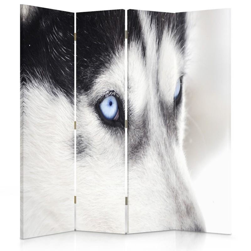 Keyes Folding Room Divider, 170cm H x 145cm W x 2.2cm D