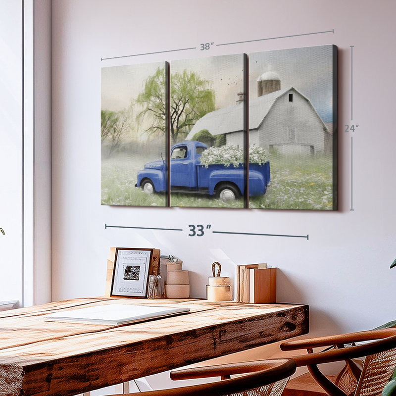 " Old Fashioned Spring " on, 24" H x 38" W