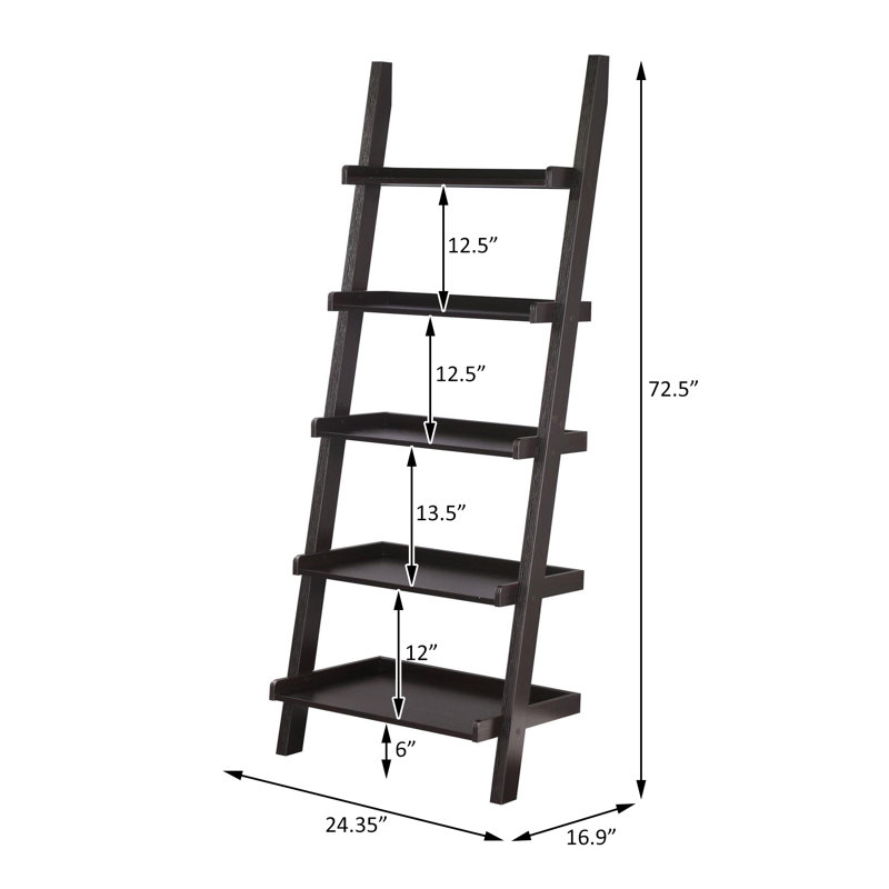 Bibliothèque échelle Dakya H 72,5 "x l 24,35"