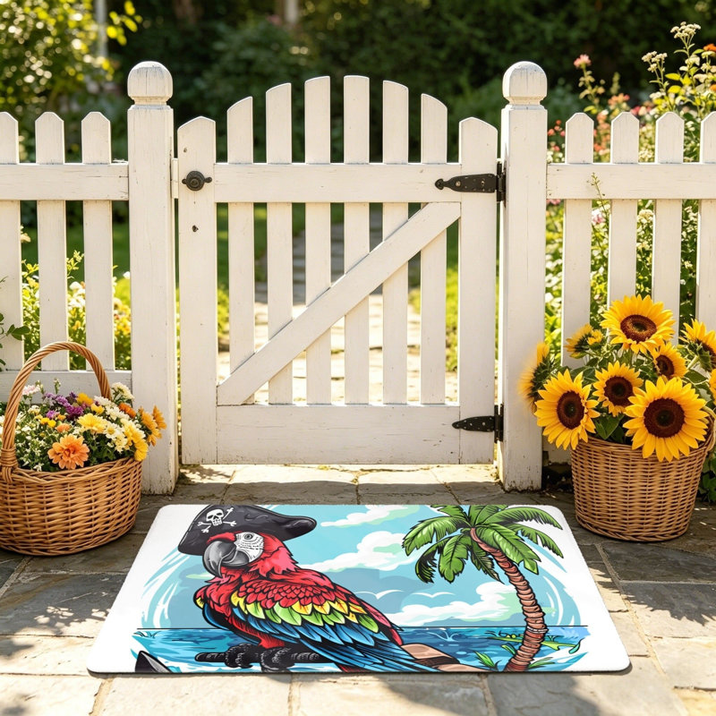 Tapis de porte perroquet 24 x 36 pouces