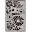 Tapis intérieur / extérieur noir / gris / blanc Ameleah-376442420