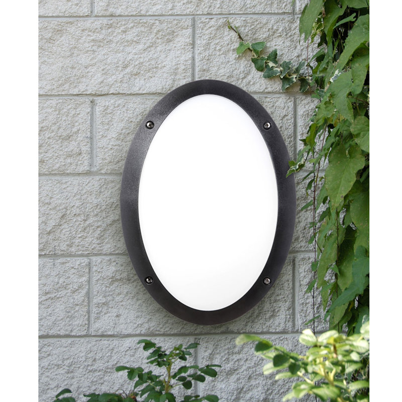Wynyard Black Outdoor Flush Mount