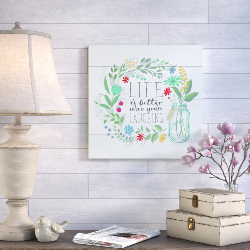 «Blooming pensts I», reproduction d'art textuel, H 36 po x l 36 po x P 1,5 po, Toile tendue