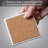 Playa Shells 4-Pack Assorted Tumbled Tile Coasters