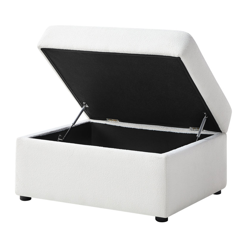 Rangement moderne, 33 po de profondeur, 27 de largeur, 18 de hauteur, doux, confortable et tissu pour animaux de compagnie