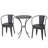 3PC KD Metal Bistro Set-657357348