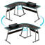 L-Shaped Metal Base Computer Desk-895740392