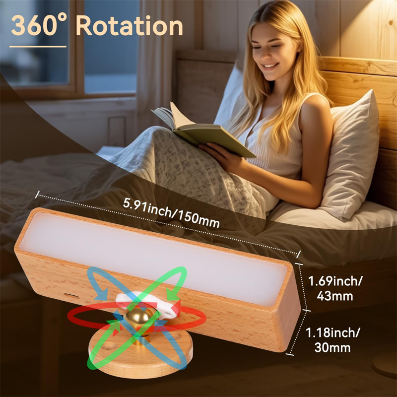 Manufactured Wood LED Swing Arm Sconce