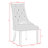 Baek Jane Acrylic Leg Dining Chair-23690564