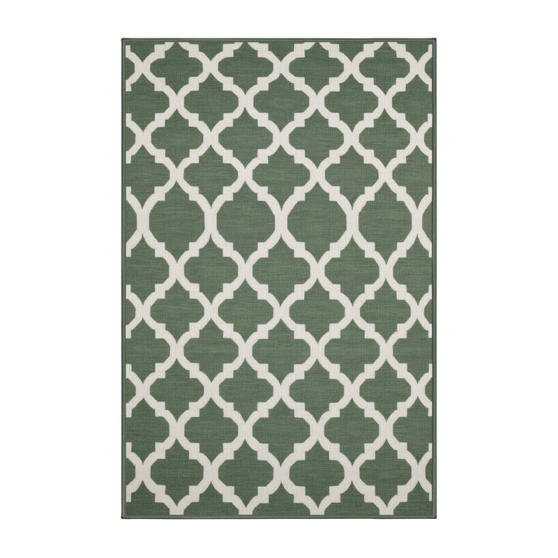 Tapis vert en treillis lavable à la machine, Tapis de couloir 2 pi x 5 pi