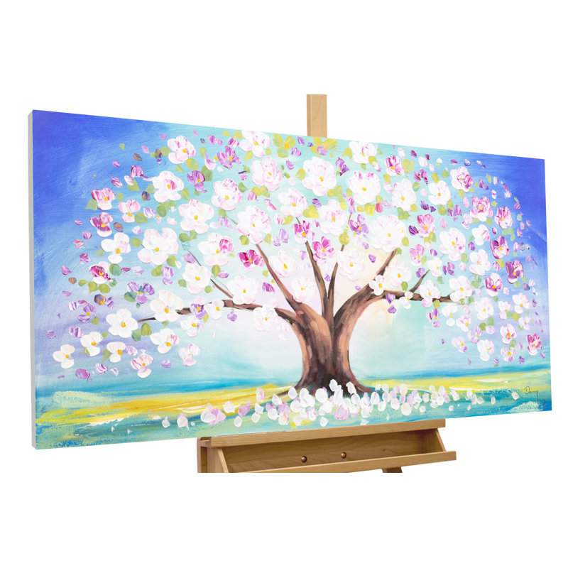 Hand-painted acrylic painting in all its glory