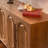 59.84" Gold-Toned 4-Door Sideboard Buffet Cabinet - Solid Wood & MDF Arched Door Storage Console Table