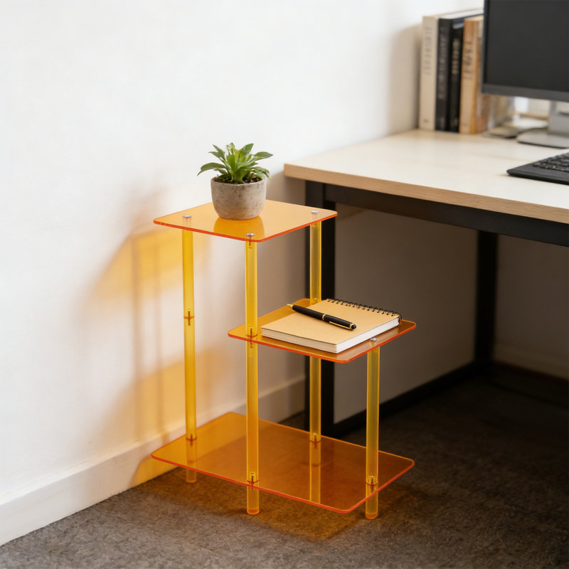 Petite table de chevet 3 niveaux