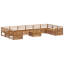 483cm Wide Patio Sectional Set