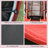 Φ5FT Kids Trampoline With Enclosure Net, Springless Design, Safety Pad And Steel Frame For Indoor Outdoor, Toddler Round Bouncer For Age 3 To 6 Years RED