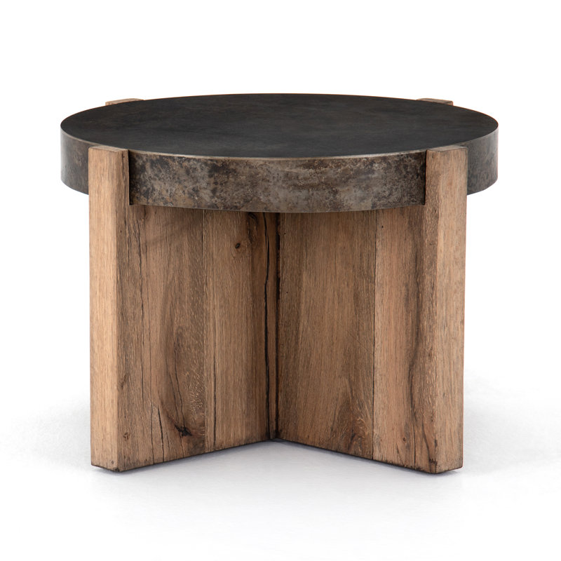 Glendo Iron Tray Top End Table