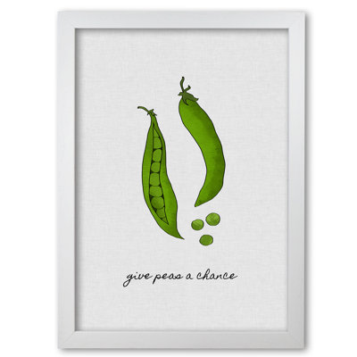 Give Peas A Chance - Print
