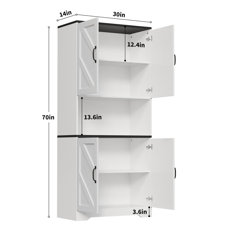 Armoire en bois aggloméré Slant Stripe