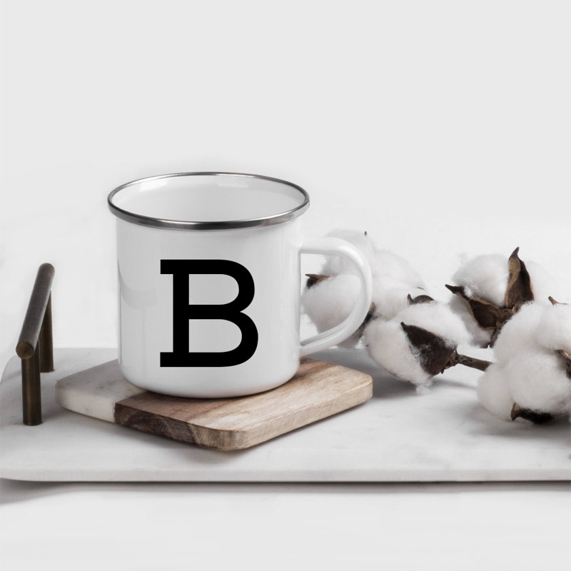 Stainless Steel Coffee Mug, B