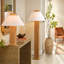 Craftsman Wood Floor Lamp, Natural Oak